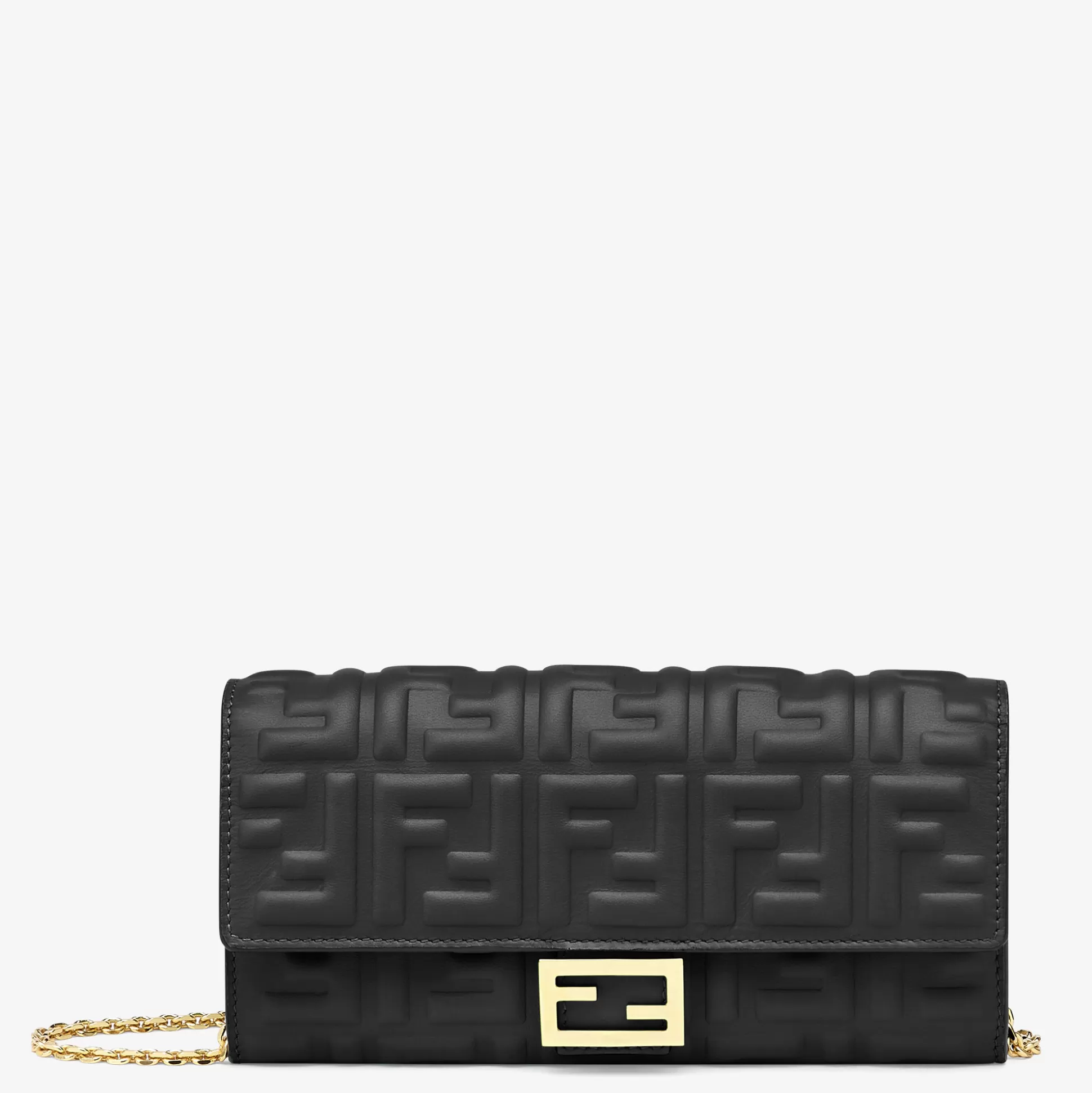 Women Fendi Wallets on Chain | BaguetteContinentalWalletWithChain