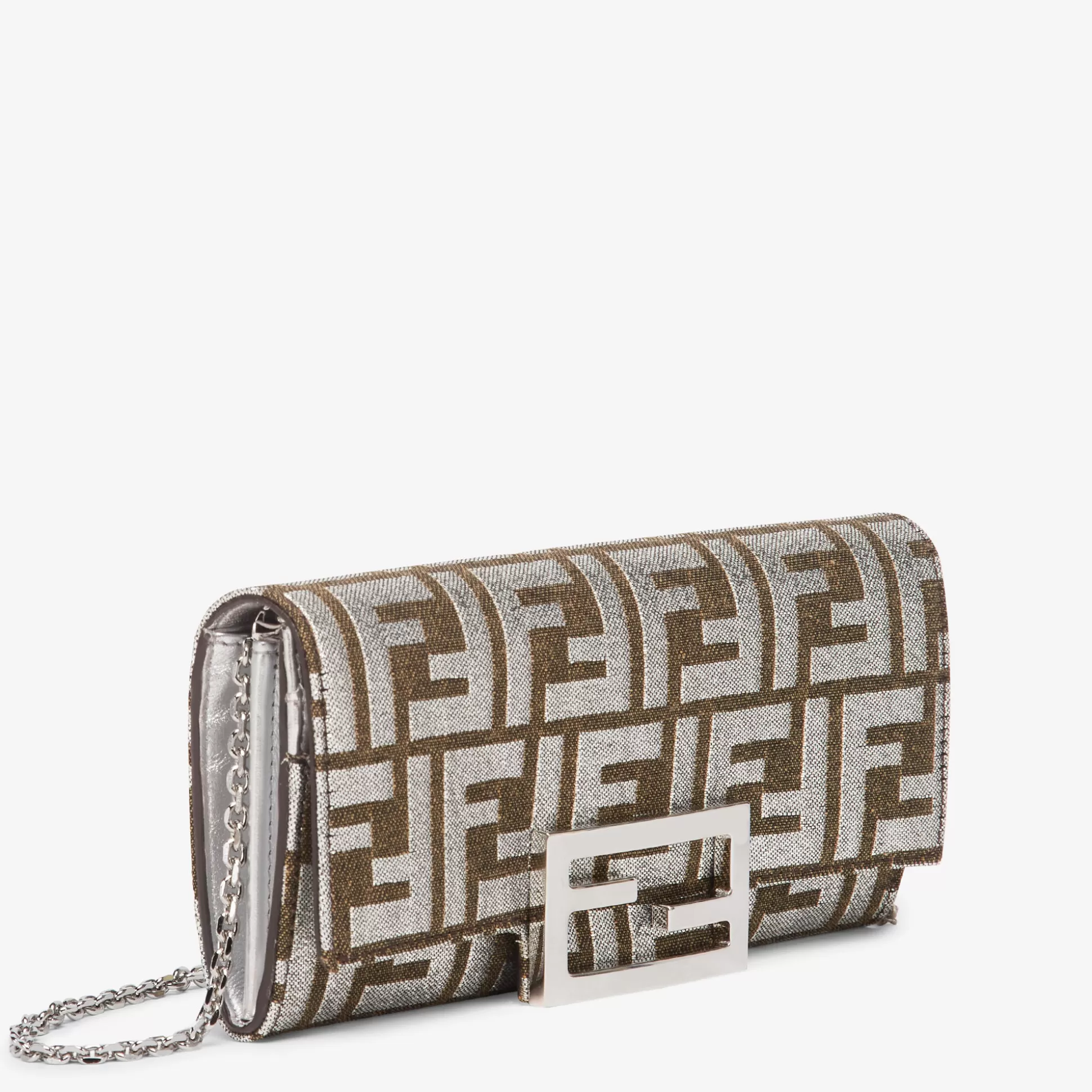 Women Fendi Wallets on Chain | BaguetteContinentalWalletWithChain