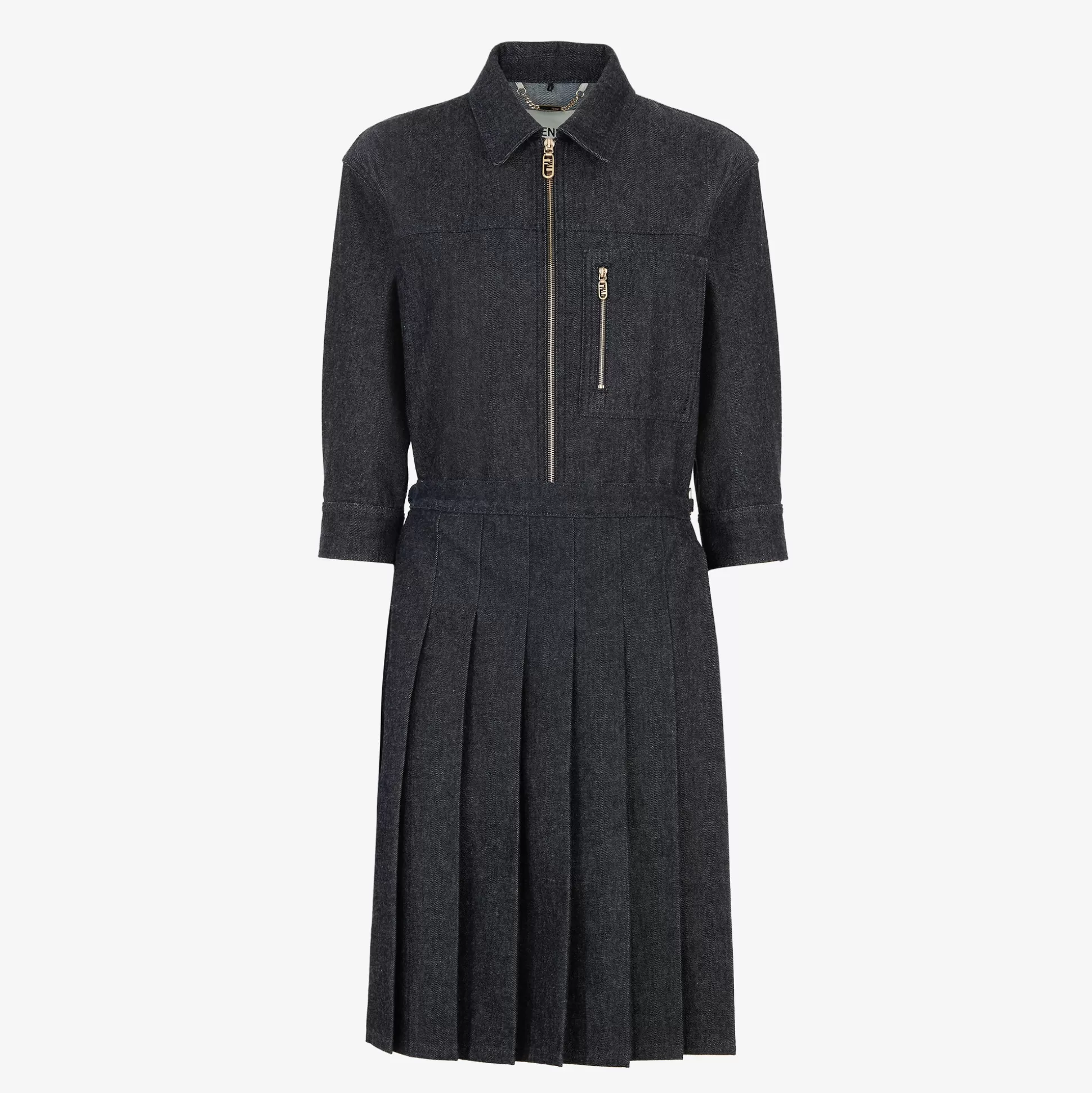 Women Fendi Denim | Dresses & Jumpsuits | Dress