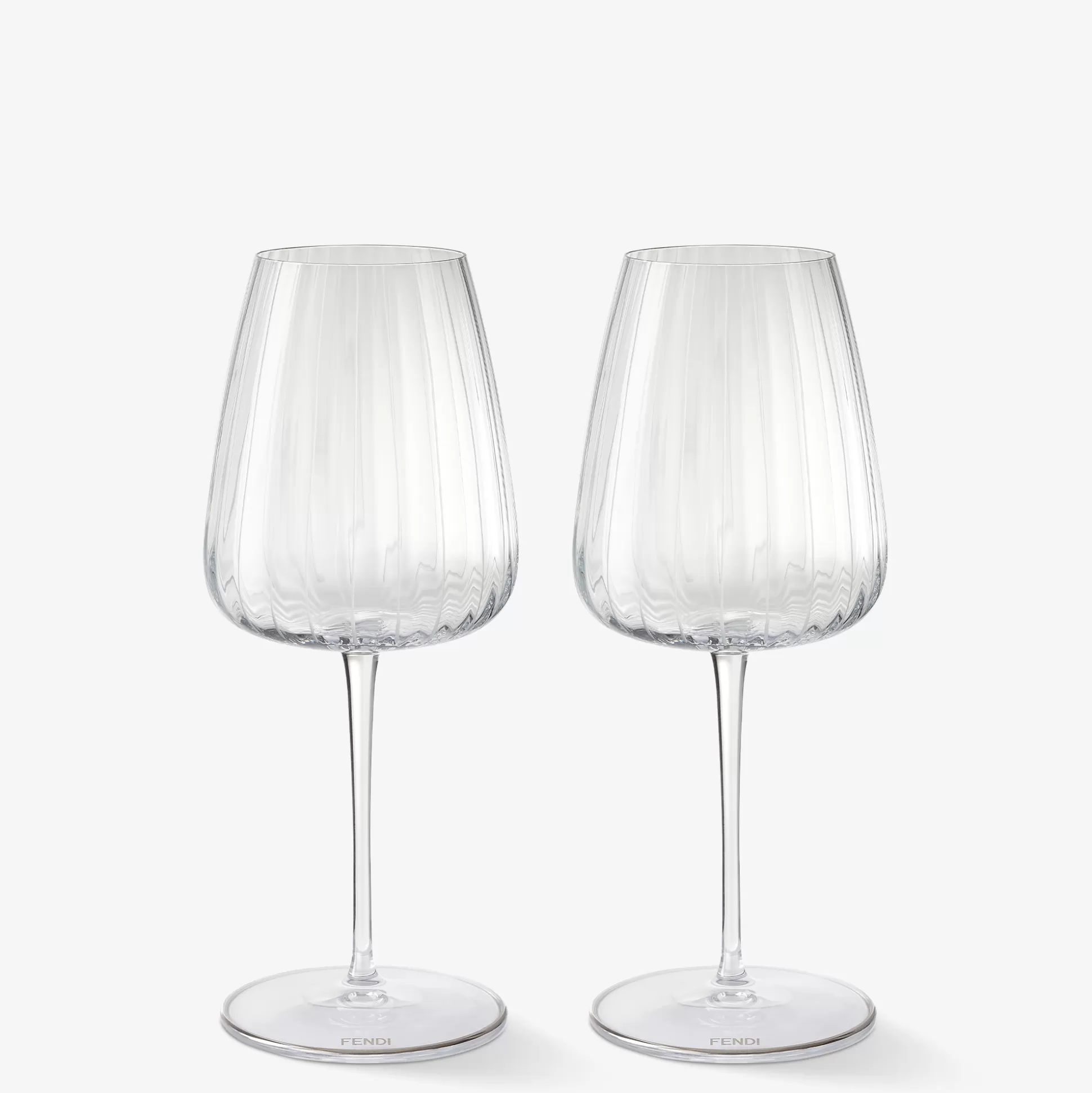 Fendi Tableware | Home Décor Gifts | RomaSetofWhiteWineGlasses