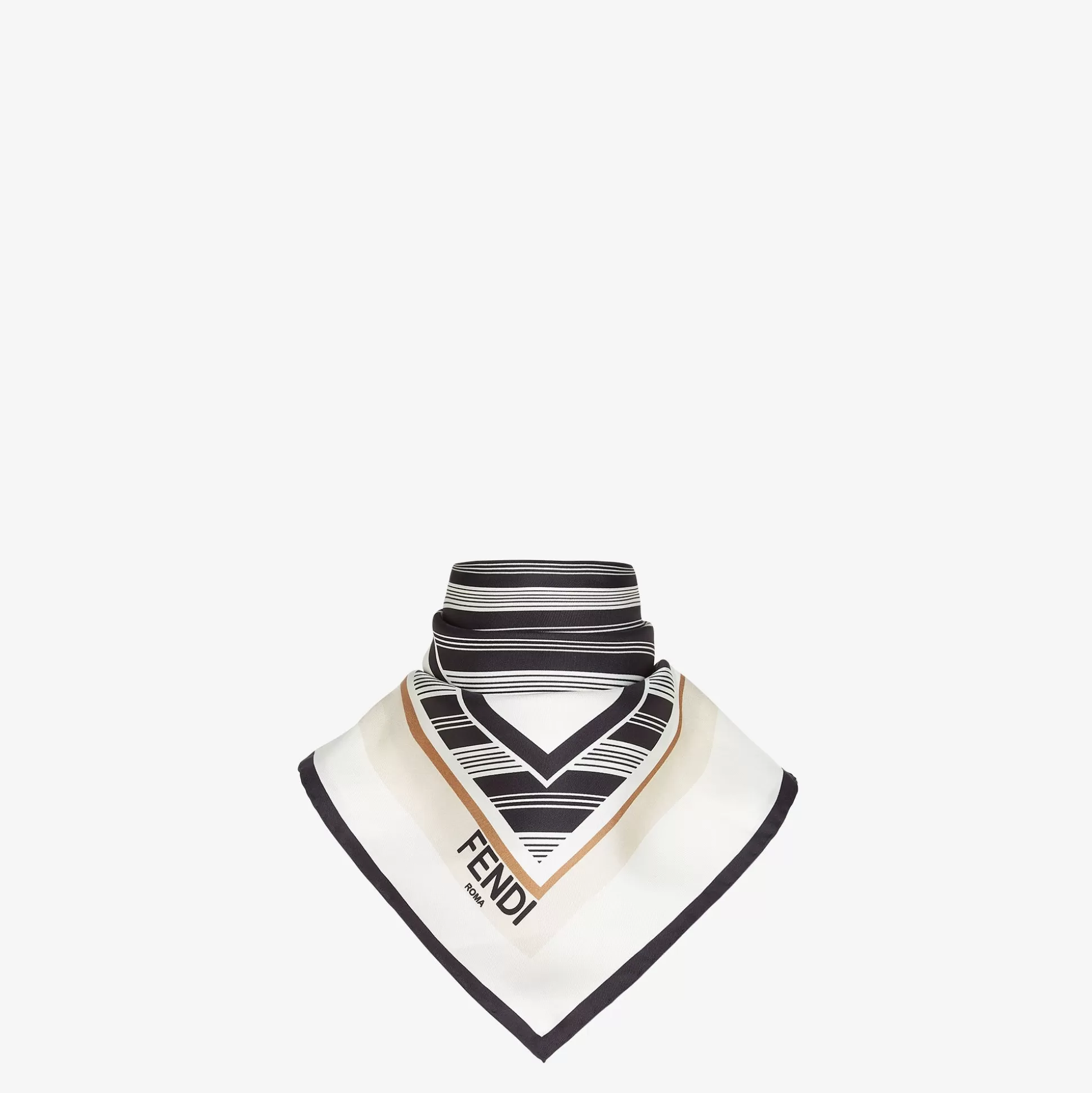 Women Fendi Silk Scarves | RomaStripesfoulard