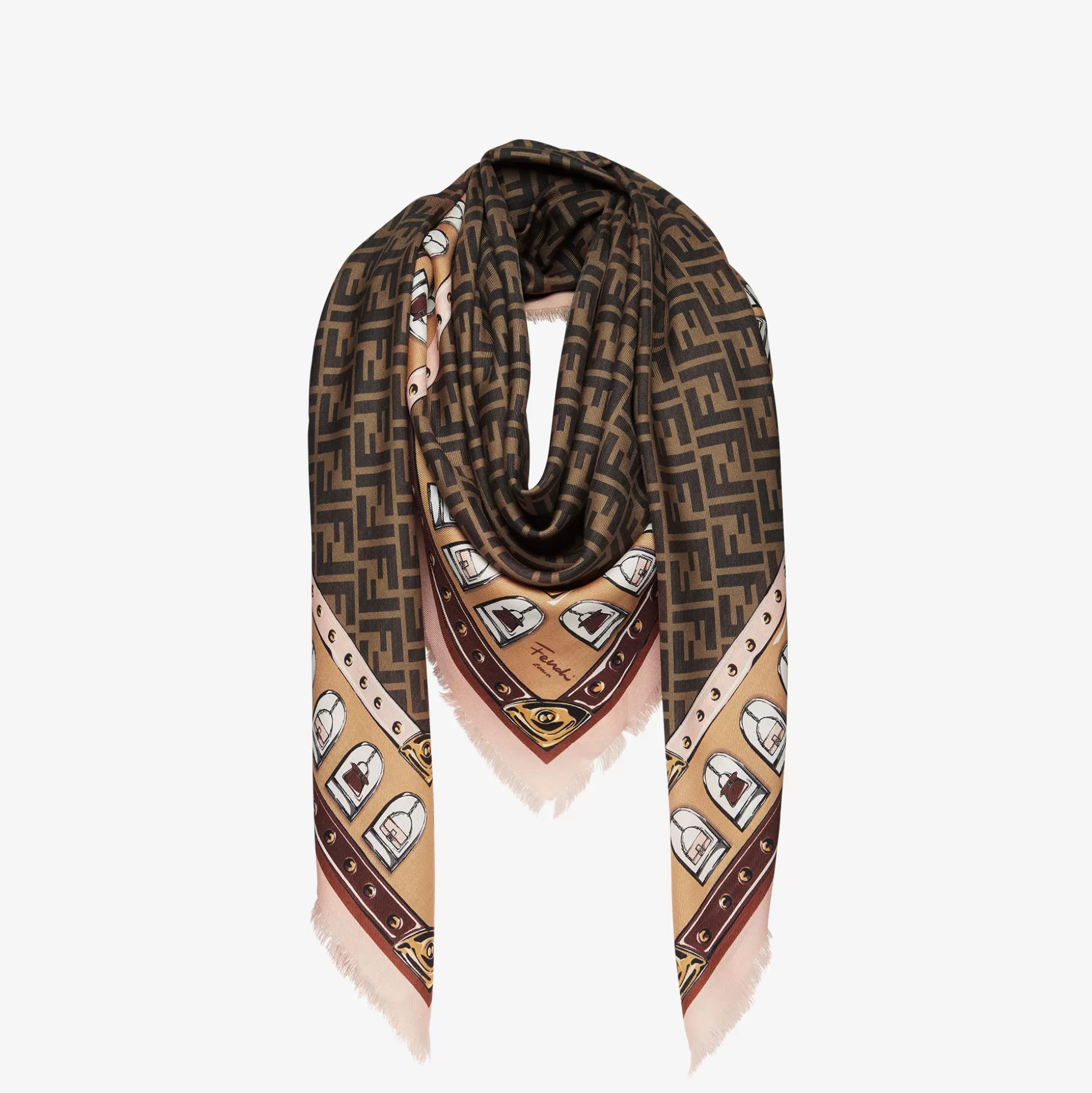 Women Fendi Scarves & Ponchos | Shawl