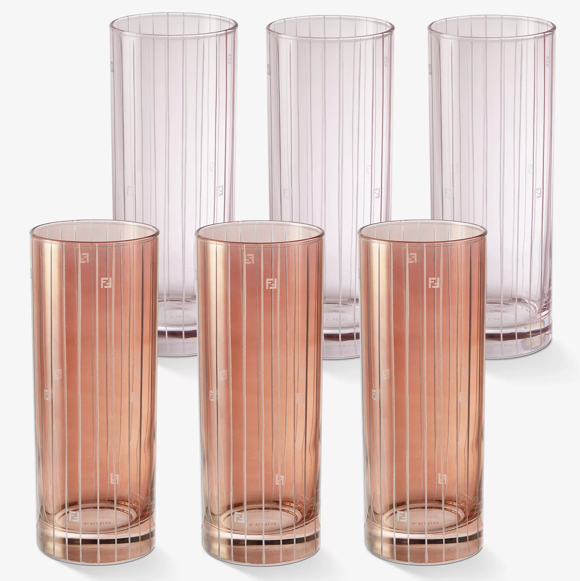 Fendi Tableware | Home Décor Gifts | FFSetofLongDrinkGlasses