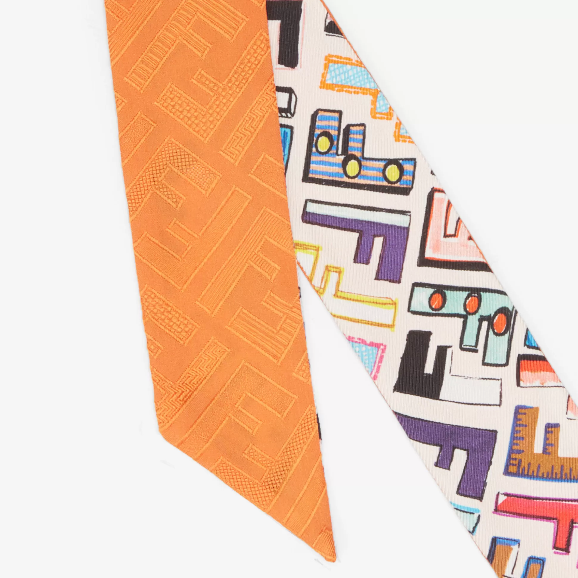 Women Fendi Hair Accessories | Silk Scarves | FunWrappy