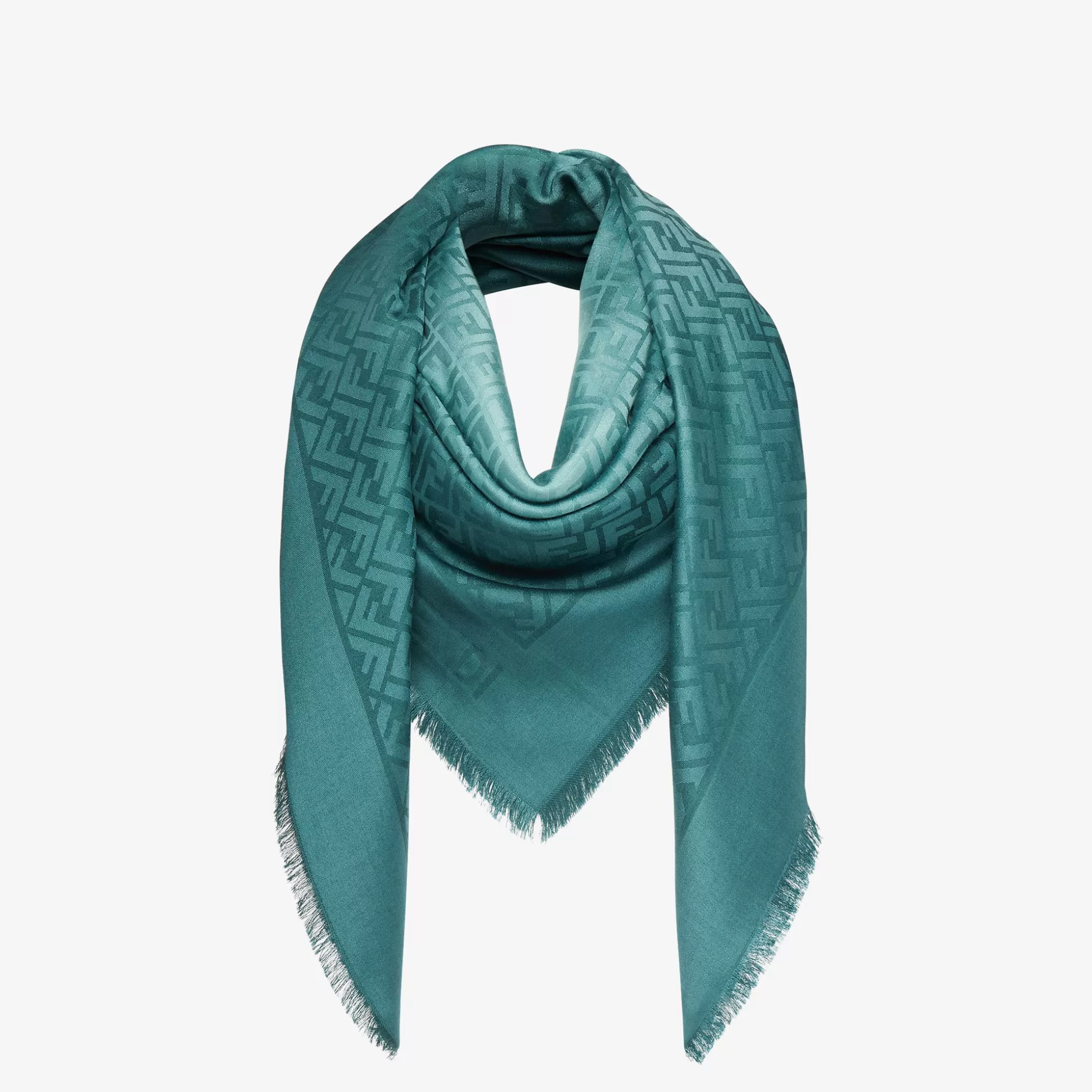 Women Fendi Silk Scarves | Scarves & Ponchos | Gradientshawl