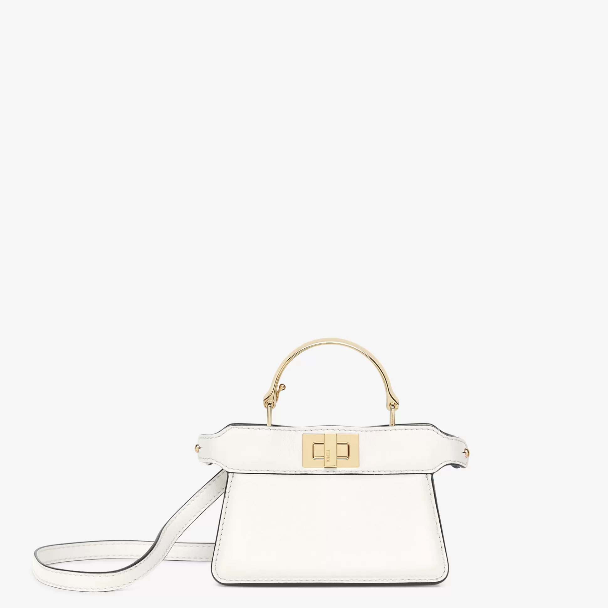 Women Fendi Miniature Bags | NanoPeekabooMaxiHandle