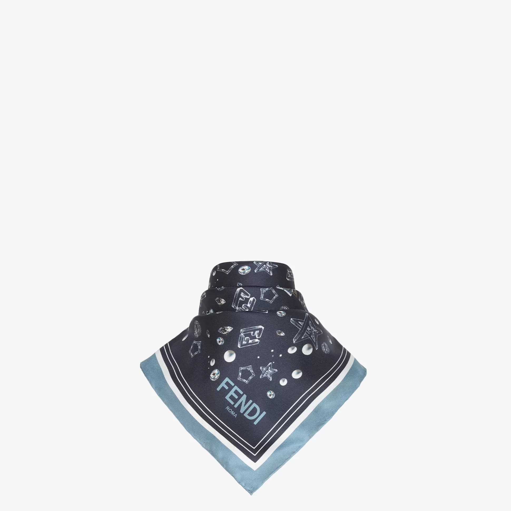 Women Fendi Silk Scarves | StarrySkyfoulard