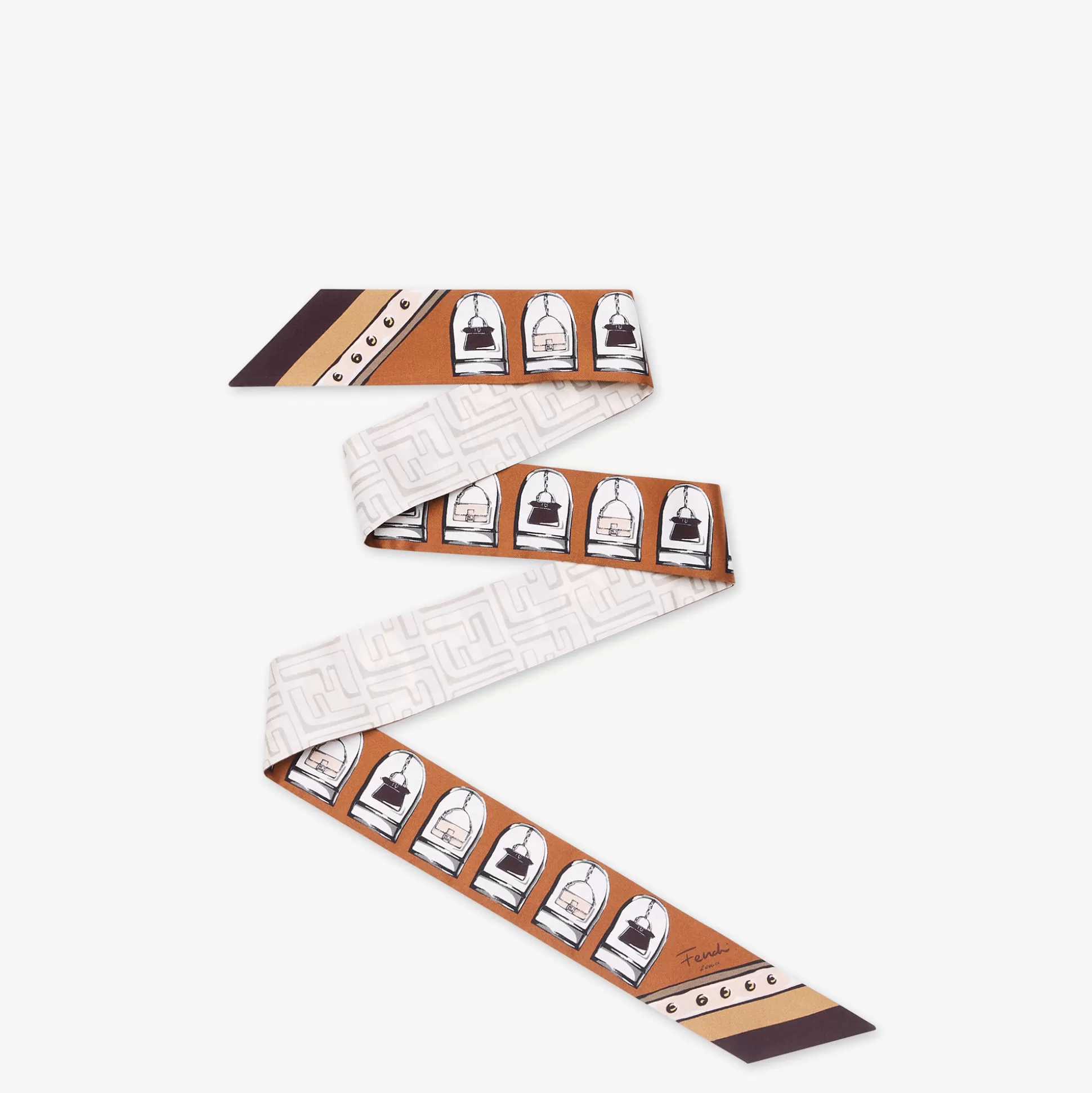 Women Fendi Hair Accessories | Silk Scarves | Wrappy